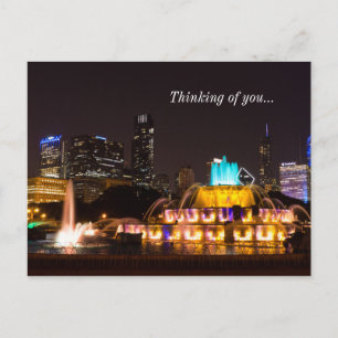 Chicago Grant Park Penser À Vous Carte Postale