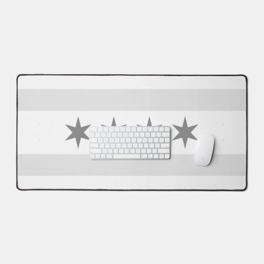 Chicago Gray and White flag (Clavier et souris)