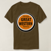 Chicago Great Western Railway 2 TShirt (Design devant)