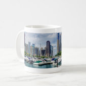 Chicago Harbour Coffee Mok (Voorkant links)