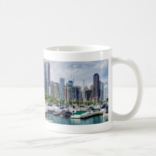 Chicago Harbour Coffee Mok (Rechts)