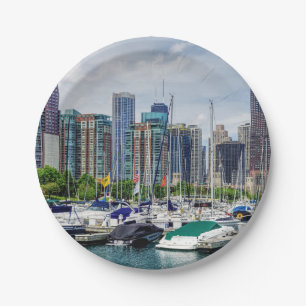 Chicago Harbour Papieren Bordje