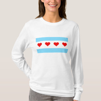Chicago Heart Flat long shirt