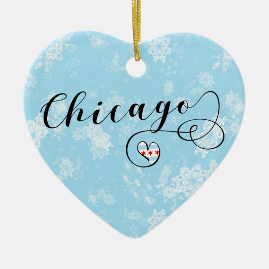 Chicago Heart, Ornament kerstboom (Voorkant)