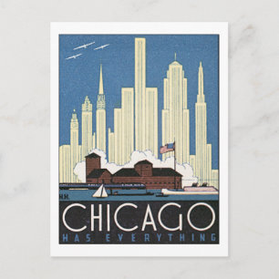 Chicago heeft alles briefkaart