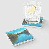 Chicago, Herfst Stenen Onderzetter (Zijkant)