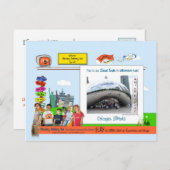 Chicago! Het is jouw soort stad! Briefkaart (Voorkant / Achterkant)