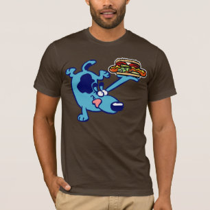 Chicago Hot Dog 2 (blauwe tekenfilmhond) T-Shirt