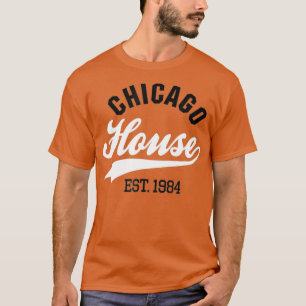 Chicago huis est 1984 Huis party DJ T-shirt