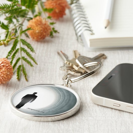 Chicago IANDS Keyring Sleutelhanger (Zijkant)