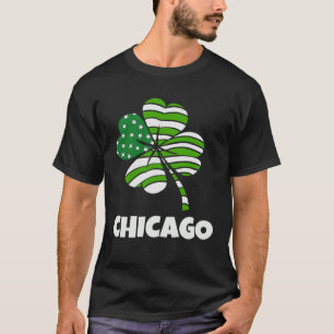 Chicago Ierse Amerikaanse St Paddy's Day Parade Lu T-shirt