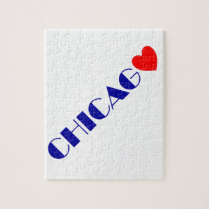 Chicago ik hou van jou legpuzzel
