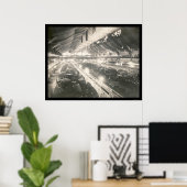 Chicago, IL Auto Show Foto 1907 Poster (Thuiskantoor)