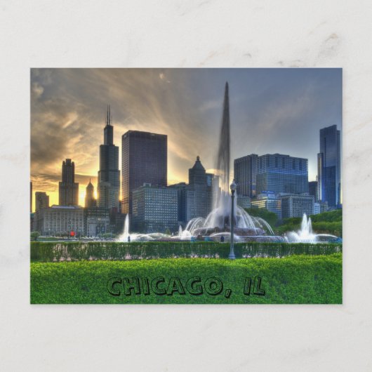 Chicago, IL-Briefkaart Briefkaart (Voorkant)