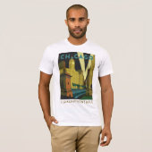 Chicago, IL - De schitterende Mile T-shirt (Voorkant volledig)