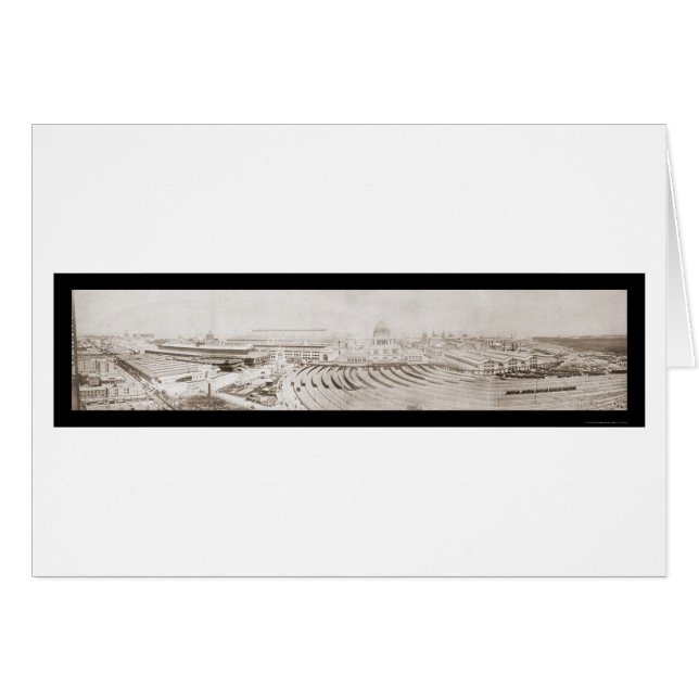 Chicago, IL Exposition 1893 (Devant horizontal)