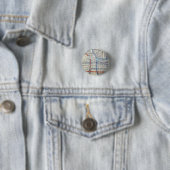Chicago, IL Map Ronde Button 3,2 Cm (In situ)