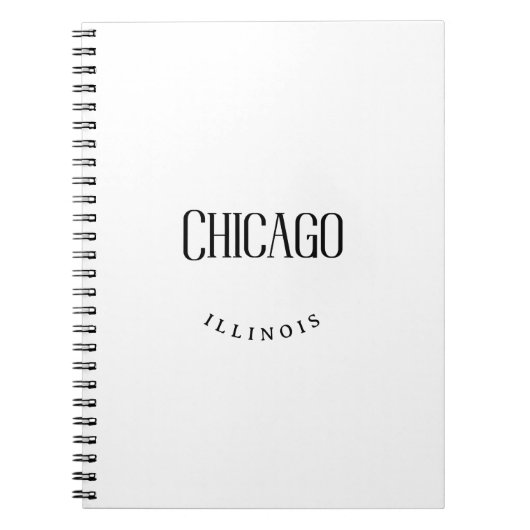 Chicago IL Notitieboek (Voorkant)