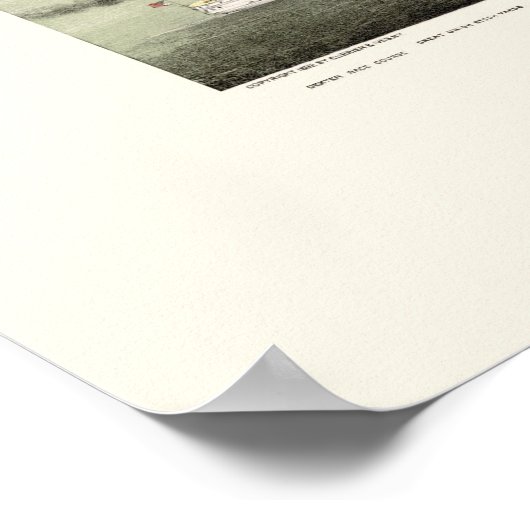 Chicago, IL Panorama Map - 1892b Poster (Hoek)