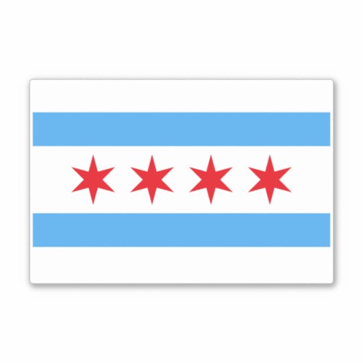 CHICAGO, IL STICKER (Voorkant)