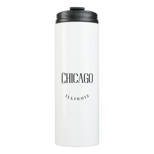 Chicago IL Thermosbeker (Voorkant)