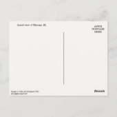 Chicago, Ill. Carte postale Vue aérienne (Dos)