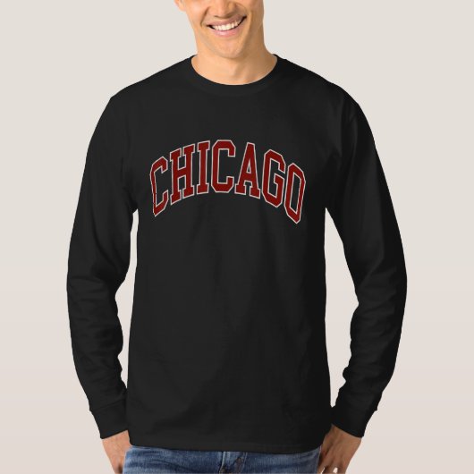 Chicago Illinois 1 T-shirt (Voorkant)