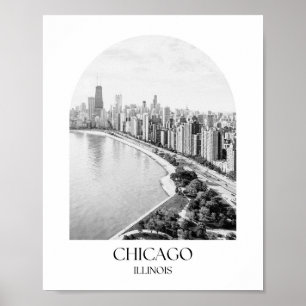 Chicago Illinois Arch fotoprint Poster