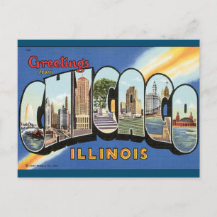 Chicago Illinois Briefkaart