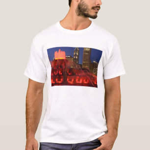 Chicago, Illinois, Buckingham-fontein T-shirt