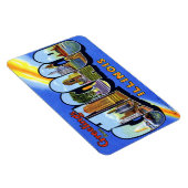 Chicago Illinois IL Grande Lettre Magnet de carte  (Côté Droit)