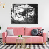Chicago Illinois Kady Camera Co Store Window 50 Canvas Afdruk (Insitu (Woonkamer))