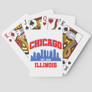 Chicago, Illinois Pokerkaarten