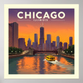 Chicago Illinois Poster (Voorkant)