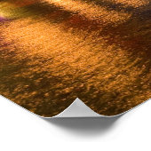 Chicago, Illinois, Skyline en Chicago River op Poster (Hoek)