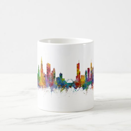 Chicago Illinois Skyline Koffiemok (Center)