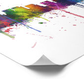 CHICAGO, ILLINOIS SKYLINE POSTER (Hoek)