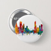 Chicago Illinois Skyline Ronde Button 5,7 Cm (Voorkant /achterkant)