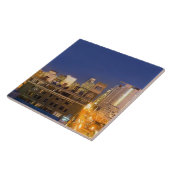 Chicago, Illinois, skyline shot van West Loop Tegeltje (Zijkant)