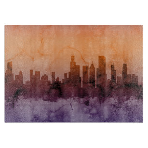 Chicago Illinois Skyline Snijplank