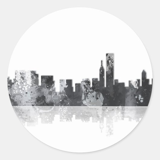 CHICAGO ILLINOIS SKYLINE - Stickers (Devant)