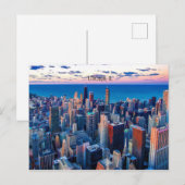 Chicago, Illinois Skyscrapers Briefkaart (Voorkant / Achterkant)