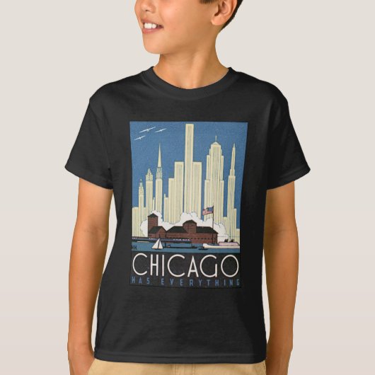 Chicago Illinois T-shirt (Voorkant)