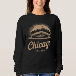 Chicago Illinois T-shirt met bonen