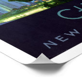  Chicago Illinois Train Poster (Hoek)