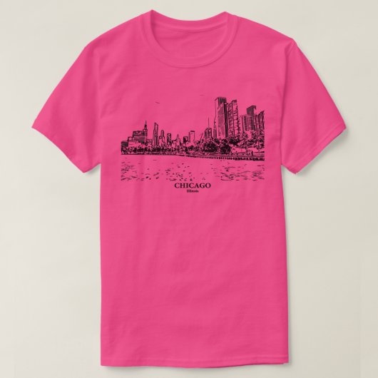 Chicago Illinois TShirt 2 (Design voorkant)