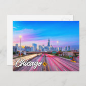 Chicago, Illinois, Verenigde Staten Briefkaart (Voorkant / Achterkant)