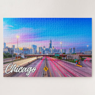 Chicago, Illinois, Verenigde Staten Legpuzzel