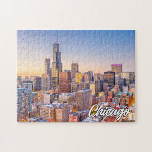 Chicago, Illinois, Verenigde Staten Legpuzzel