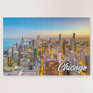 Chicago, Illinois, Verenigde Staten Legpuzzel